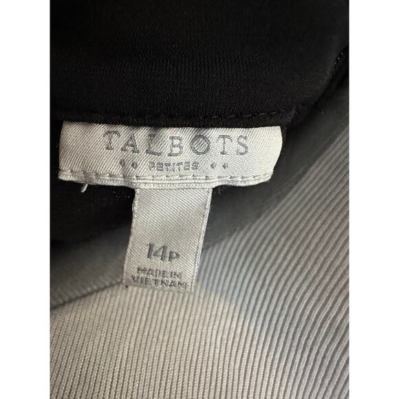 EUC | Talbots Black Midi Dress - Picture 3 of 3